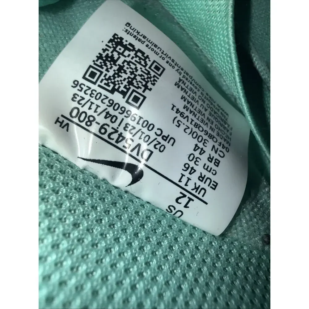 Nike SB Dunk Low Orange Emerald Rise Size 12 Preowned OG BOX
